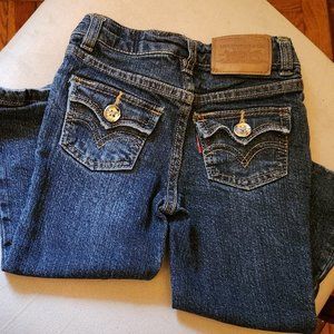 Levi's 2T Denim Jeans with Jewel Buttons